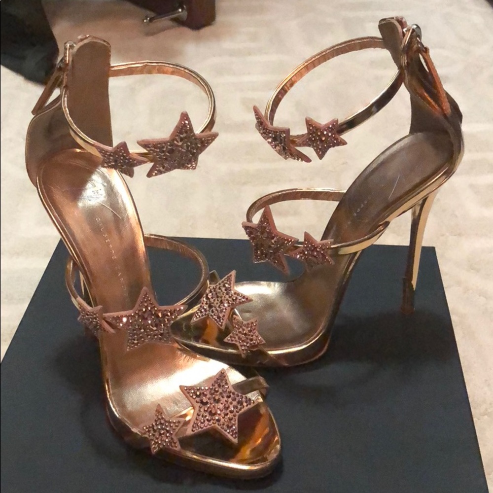 Giuseppe Zanotti Shooting Star rose Gold